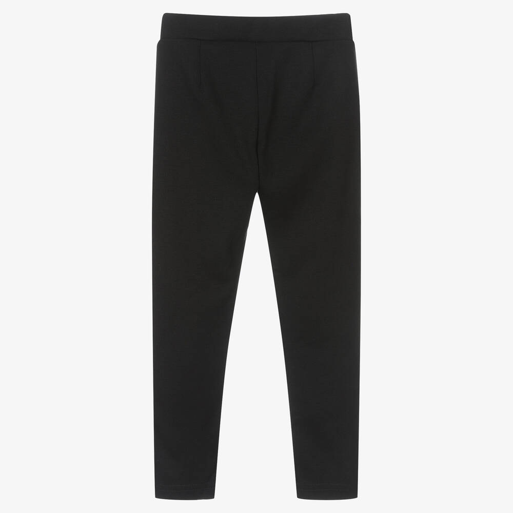 Mayoral-Черные брюки из джерси для девочек | Childrensalon Outlet