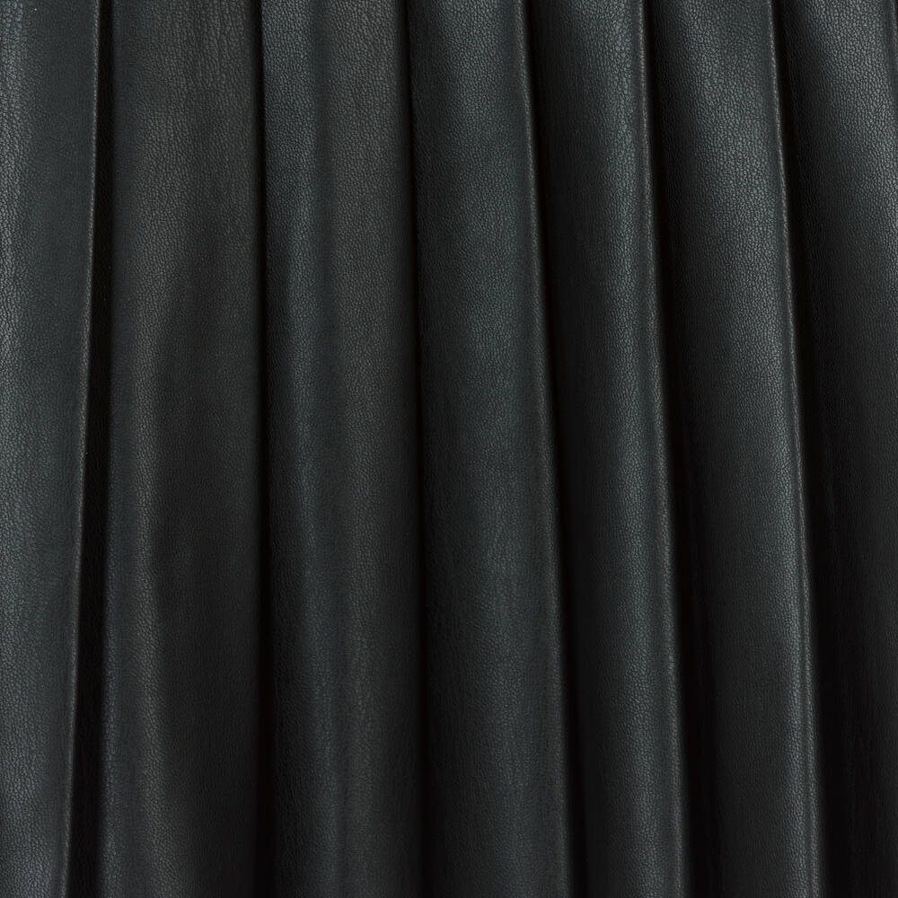 مايورال-تنورة جلد صناعي بكسرات لون أسود | Childrensalon Outlet