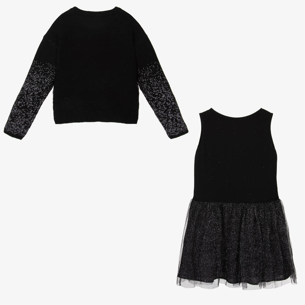 Baby girl black cheap sweater