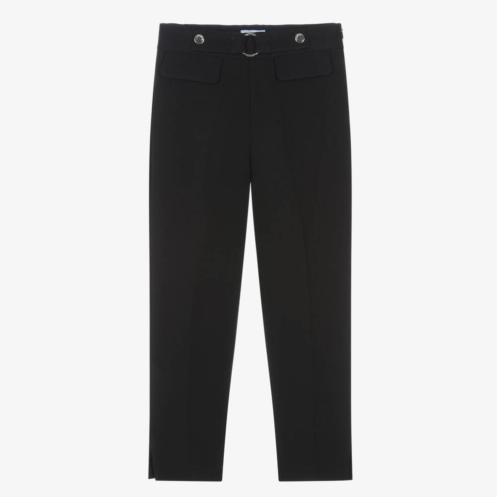 Mayoral - Girls Black Trousers | Childrensalon