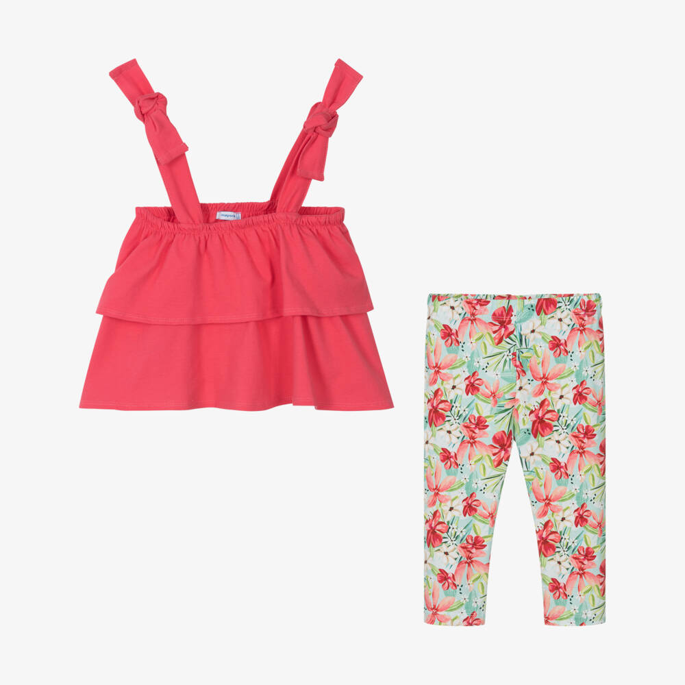 Mayoral-Girls Bloom Legging Ensemble | Childrensalon Outlet
