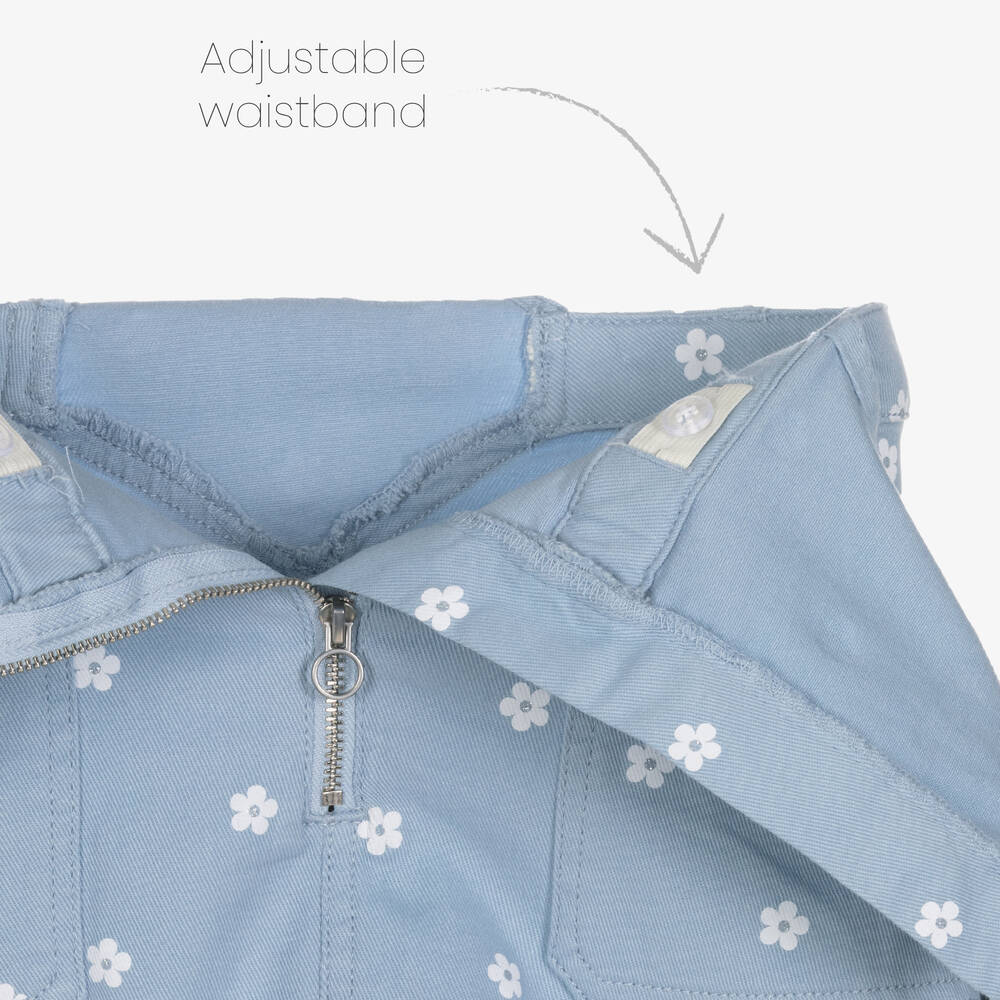 Mayoral-Голубой джинсовый сарафан | Childrensalon Outlet