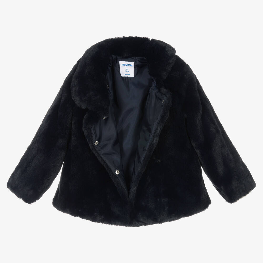 Mayoral Blouson fausse fourrure fille