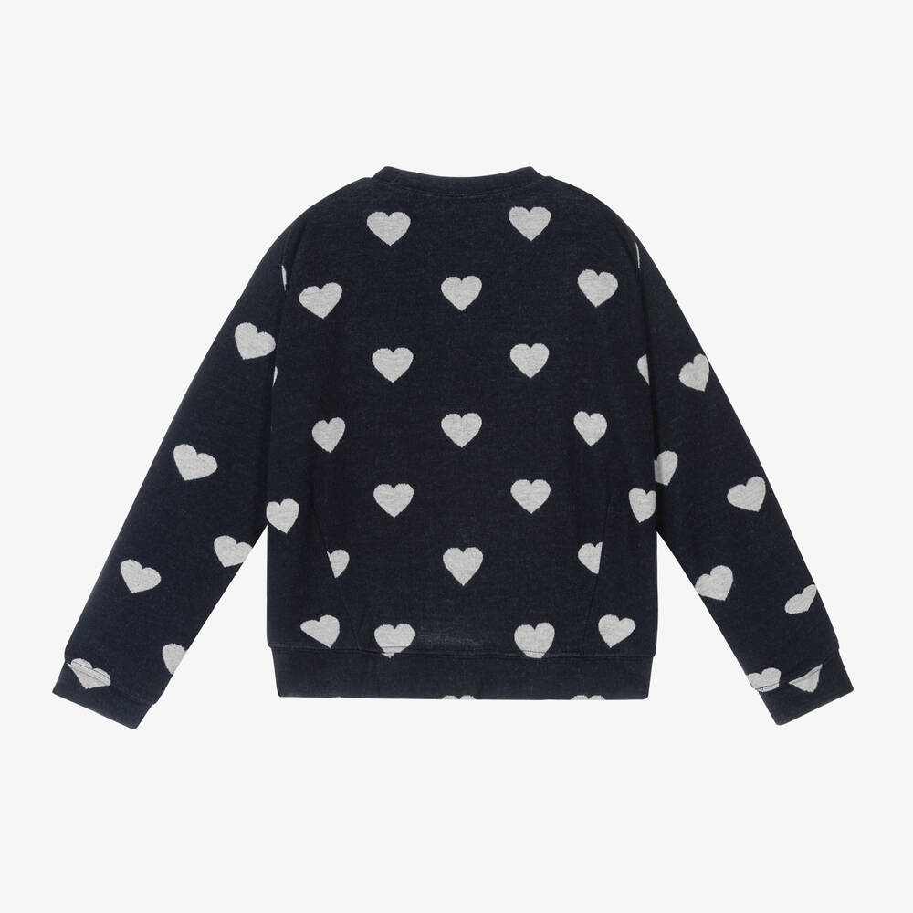 مايورال-سويتشيرت جيرسي لون كحلي للبنات | Childrensalon Outlet