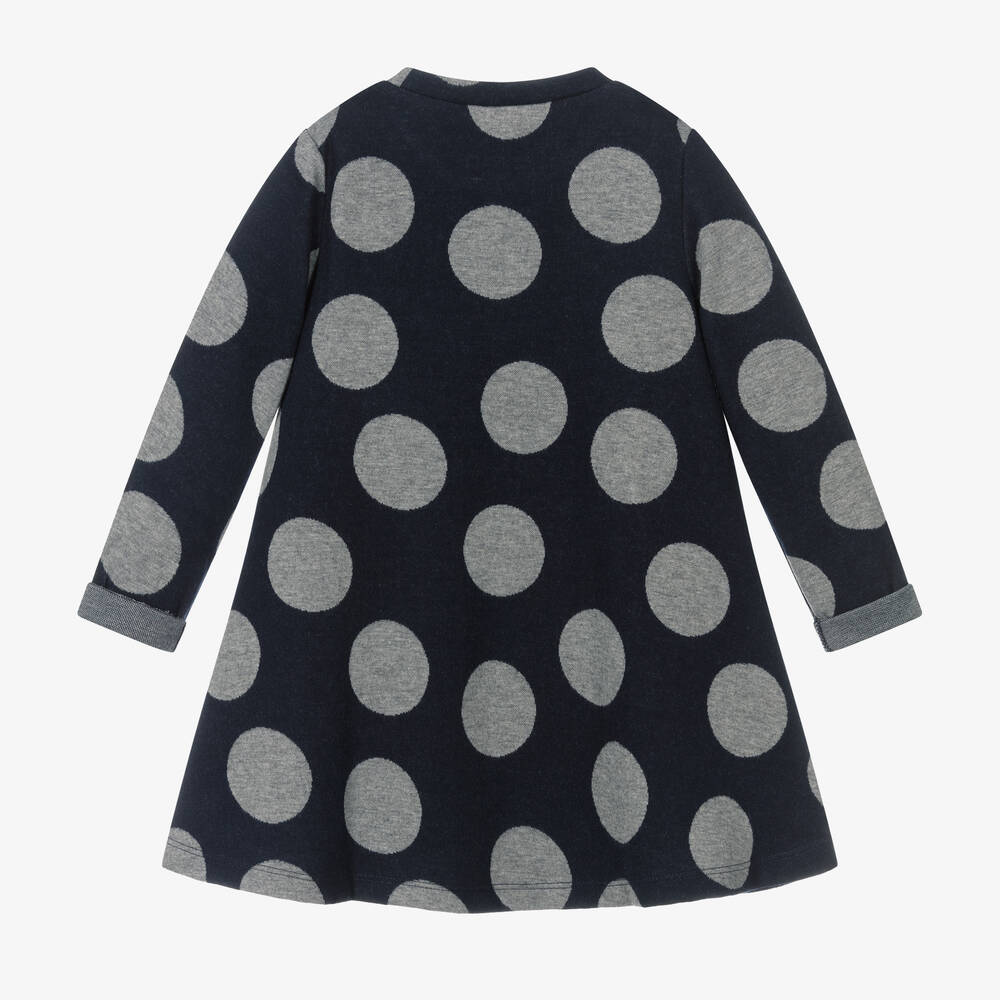 Mayoral-Синее платье из джерси для девочек | Childrensalon Outlet