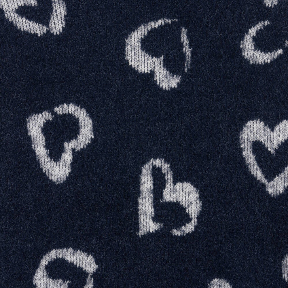 Mayoral-فستان محبوك لون كحلي | Childrensalon Outlet