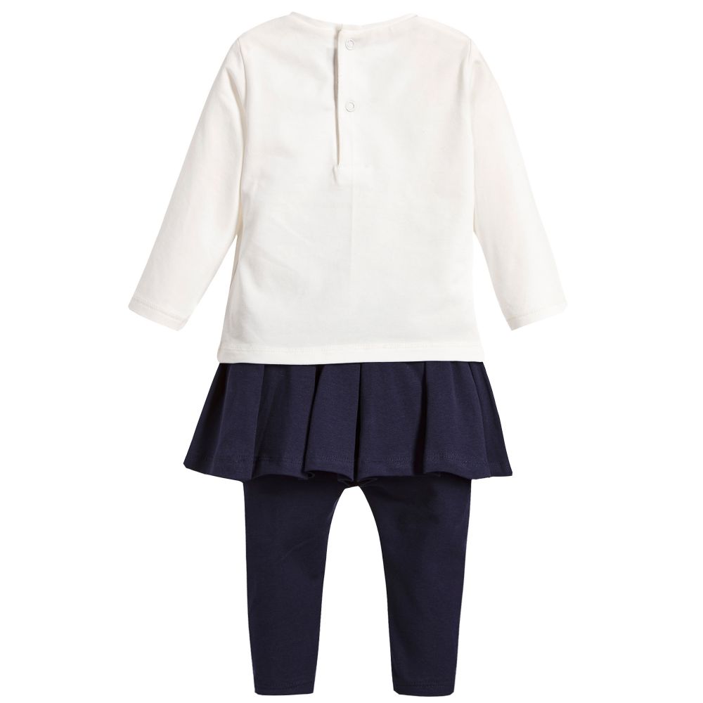 Mayoral-Girls Blue Leggings Set | Childrensalon Outlet