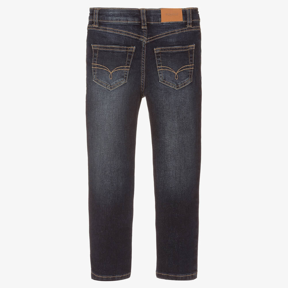 Mayoral-Girls Blue Skinny Fit Jeans | Childrensalon Outlet