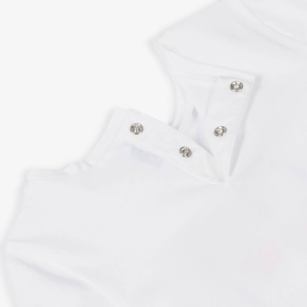 Mayoral-Girls Blush Cotton Jogger Ensemble | Childrensalon Outlet