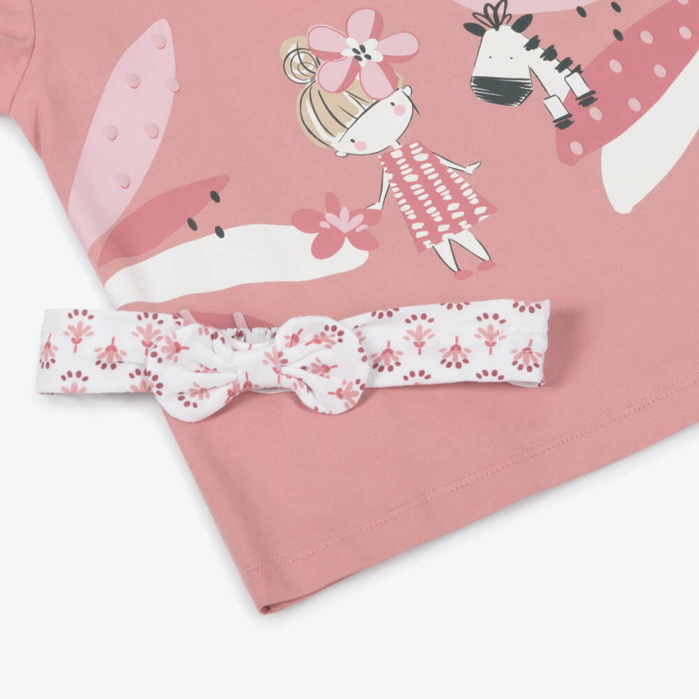 Mayoral-Детский комплект из розового джерси для девочек | Childrensalon Outlet