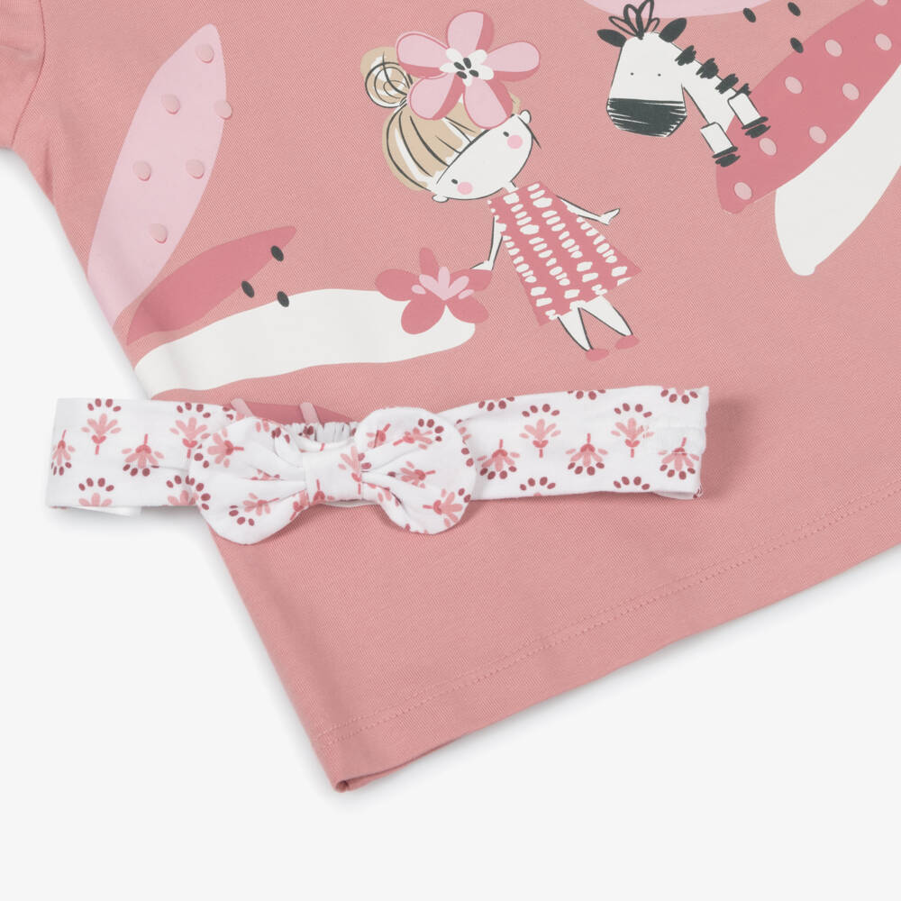 Mayoral-Детский комплект из розового джерси для девочек | Childrensalon Outlet