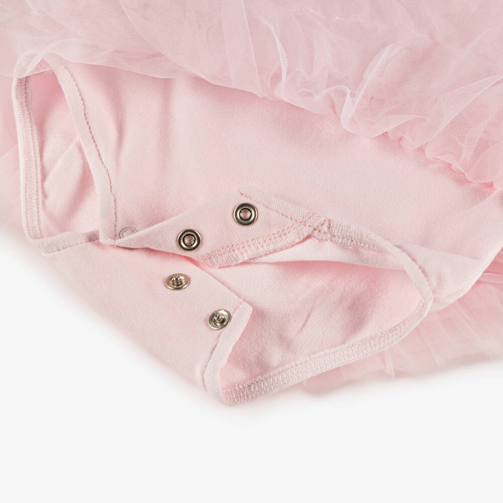 Mayoral Newborn-Girls Blush Tutu Ensemble with Headband | Childrensalon Outlet