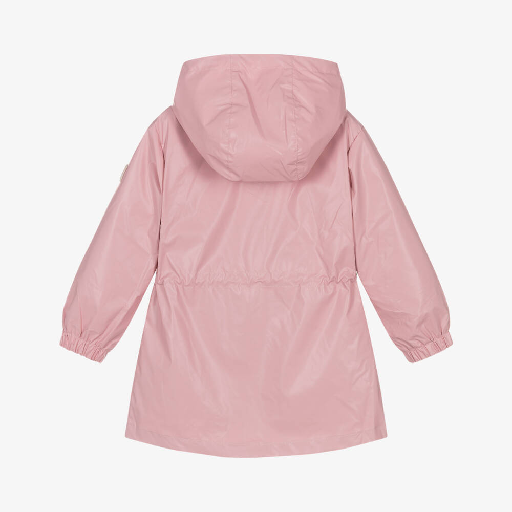 Mayoral-Girls Blush Zip-Up Rain Jacket | Childrensalon Outlet