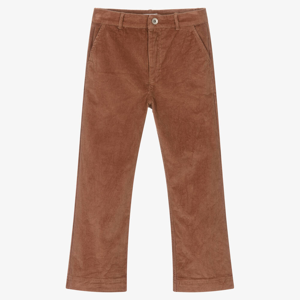 Mayoral - Pantalon marron velours côtelé | Childrensalon