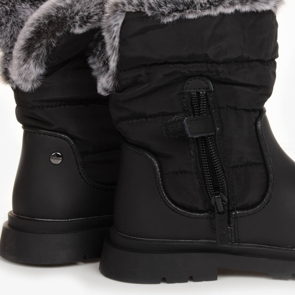 Mayoral-Girls Chic Midnight Winter Boots | Childrensalon Outlet