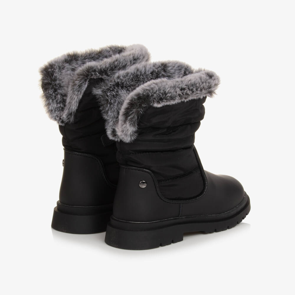 Mayoral-Girls Chic Midnight Winter Boots | Childrensalon Outlet