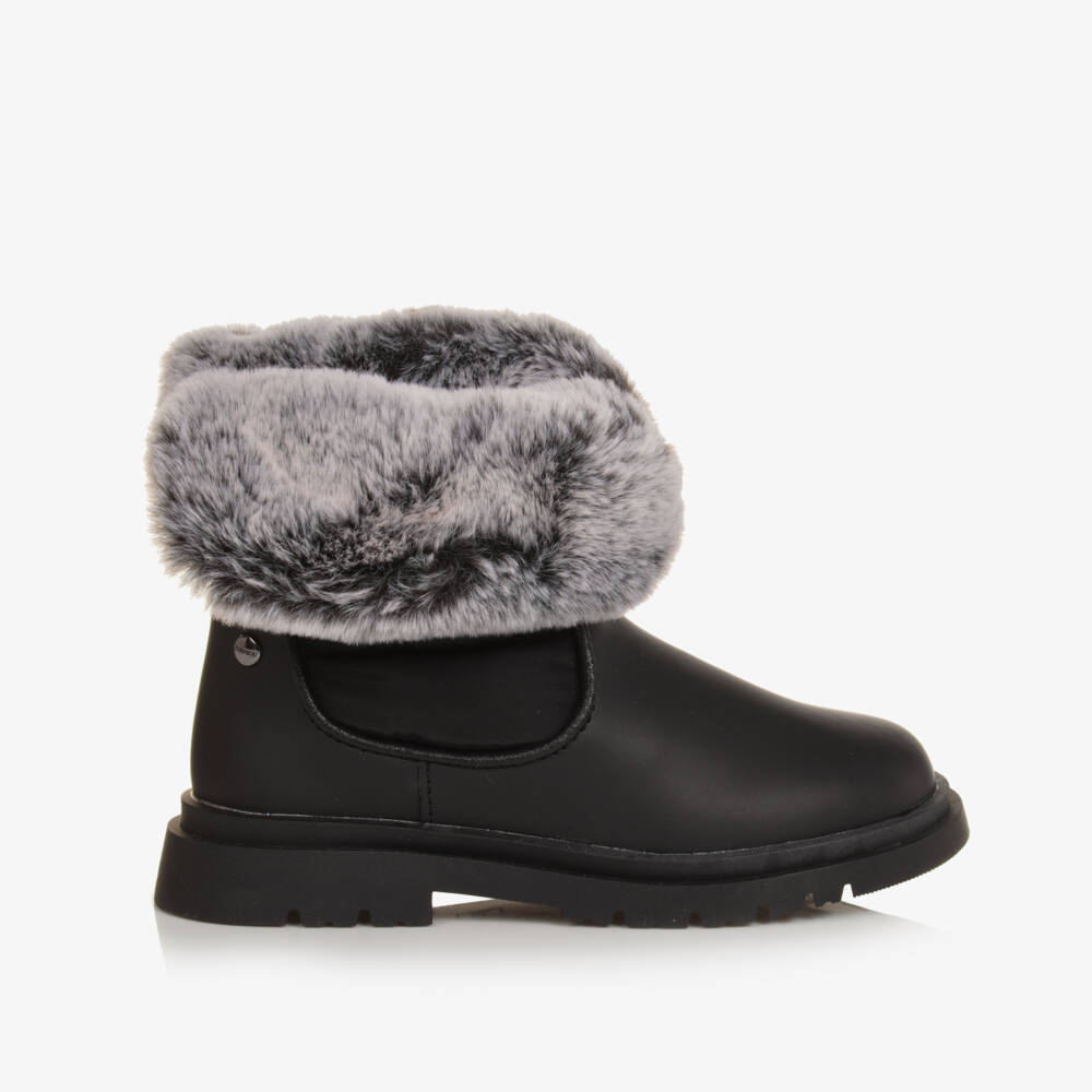 Mayoral-Girls Chic Midnight Winter Boots | Childrensalon Outlet
