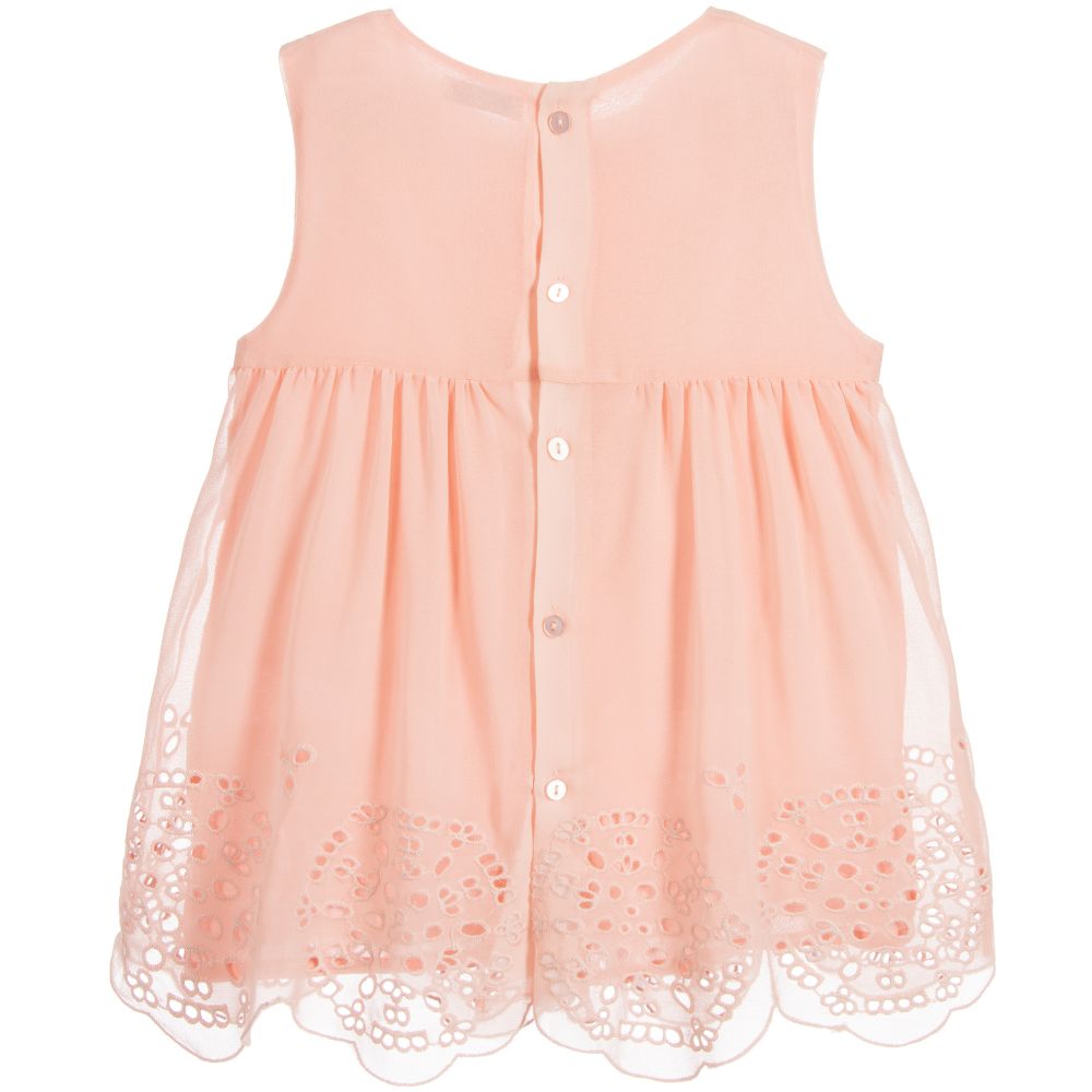 Mayoral-Girls Chiffon Studded Blouse | Childrensalon Outlet