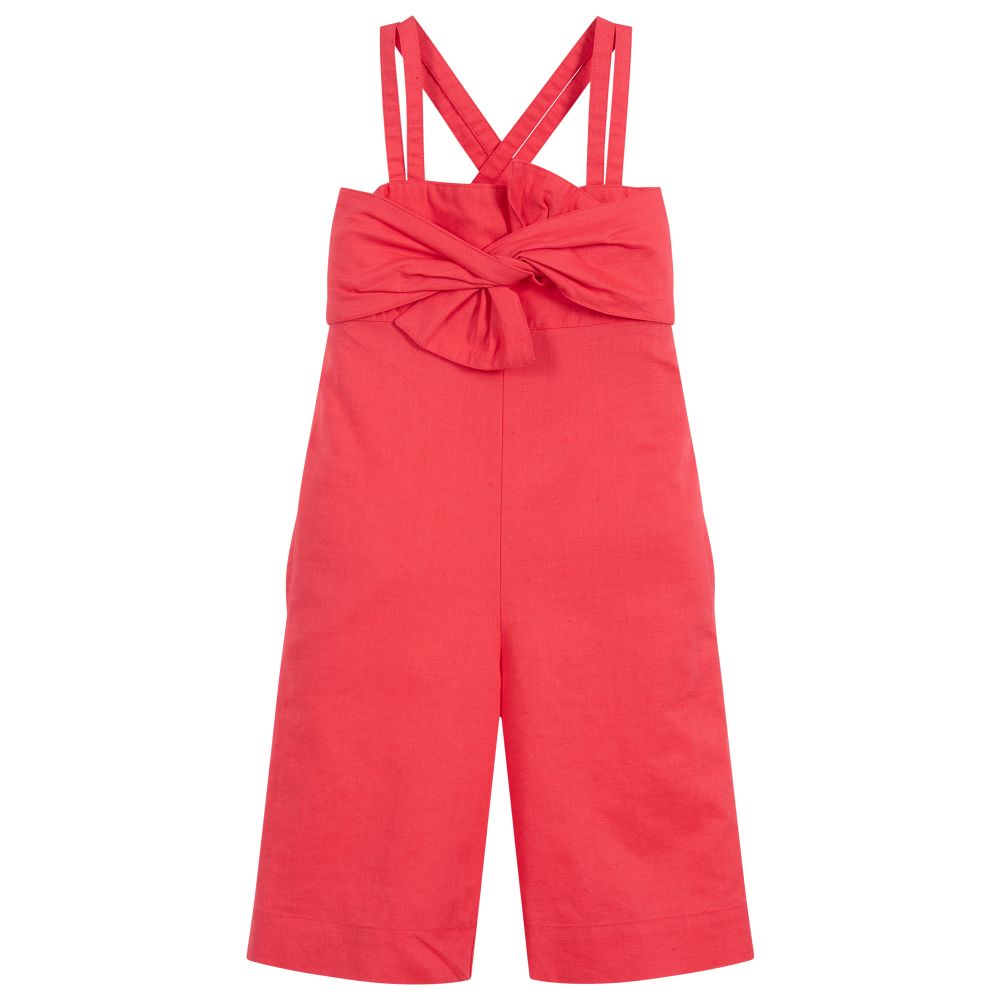 Coral pink jumpsuit deals