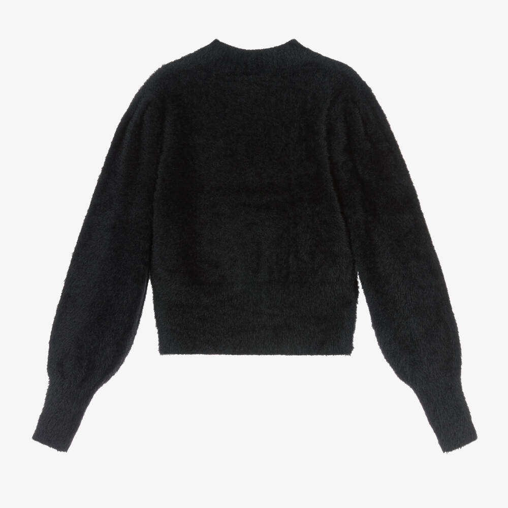 مايورال-بلوفر فلافي محبوك لون أسود للبنات | Childrensalon Outlet