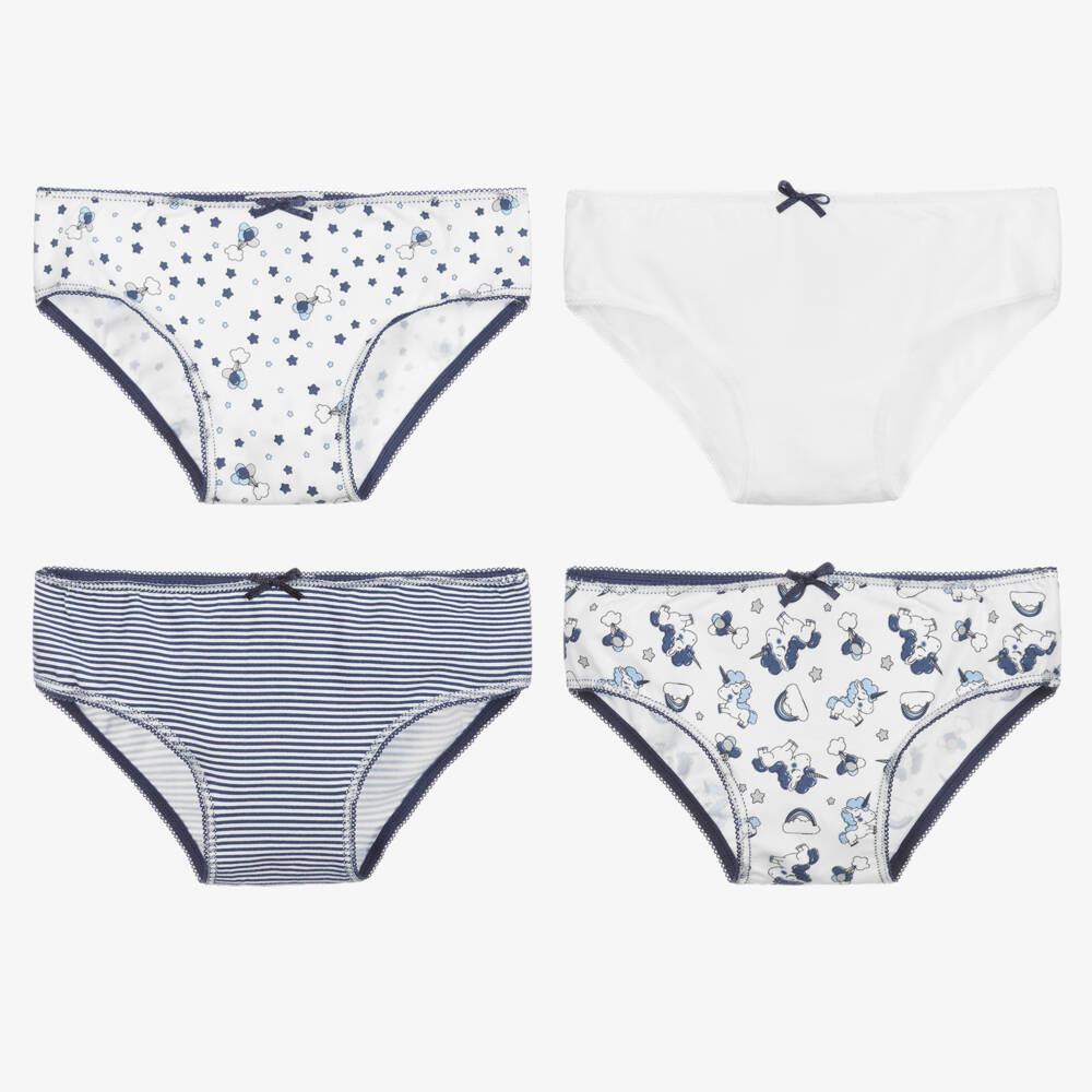 Mayoral-سراويل داخلية قطن جيرسي للبنات (عدد 4) | Childrensalon Outlet