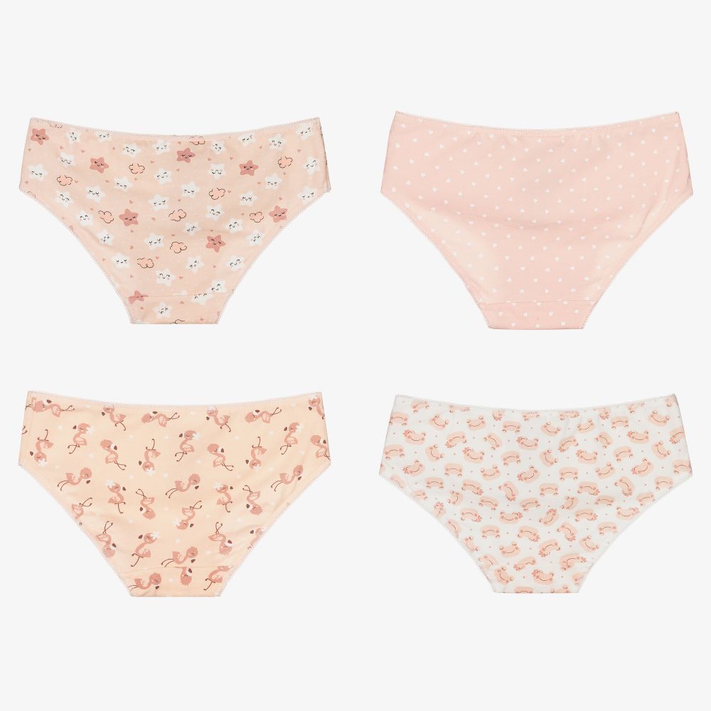 Mayoral-Хлопковые трусы для девочек (4пары) | Childrensalon Outlet