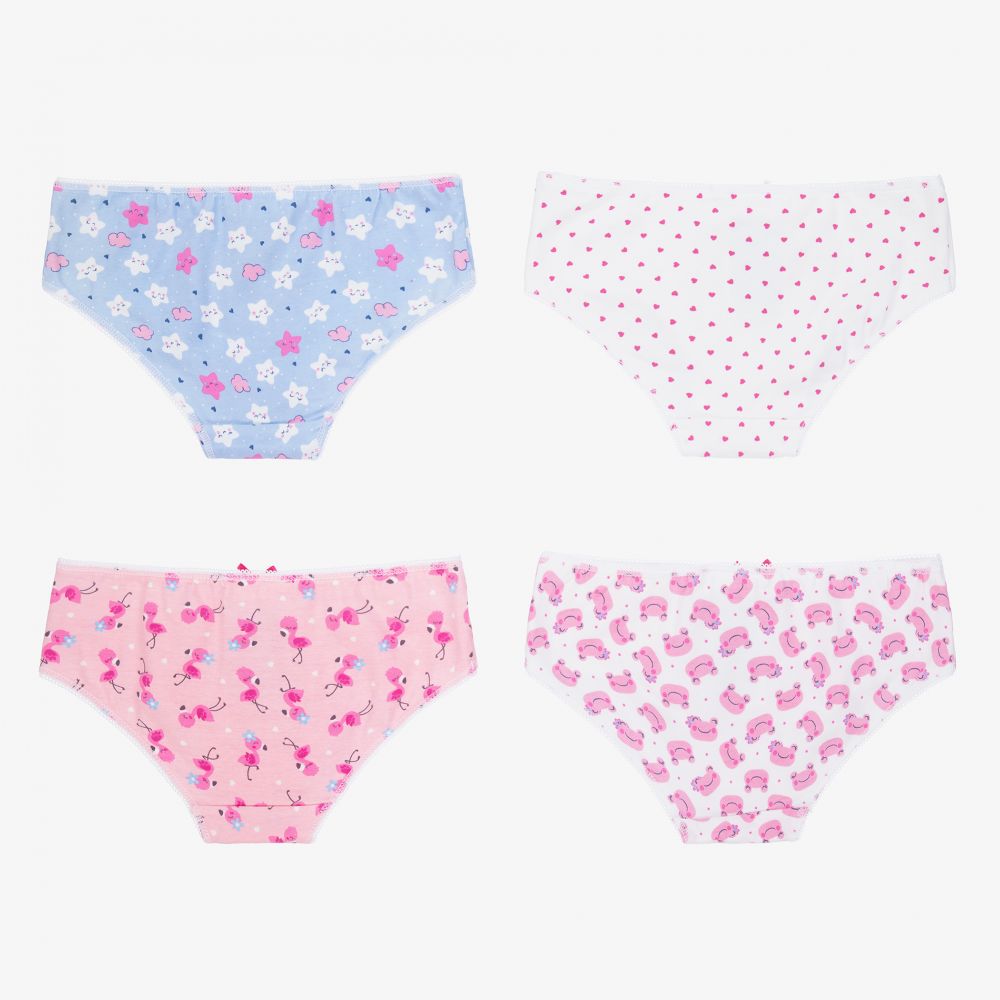 Mayoral-Хлопковые трусы для девочек (4пары) | Childrensalon Outlet