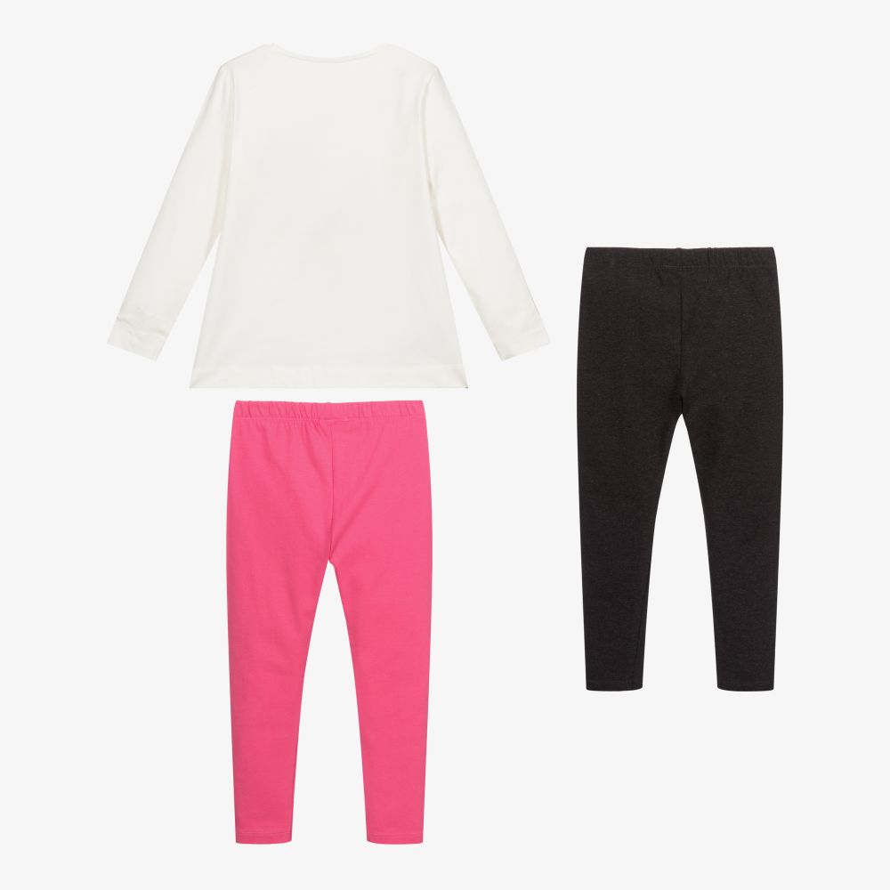 Mayoral-Хлопковый комплект из 3х предметов для девочек | Childrensalon Outlet