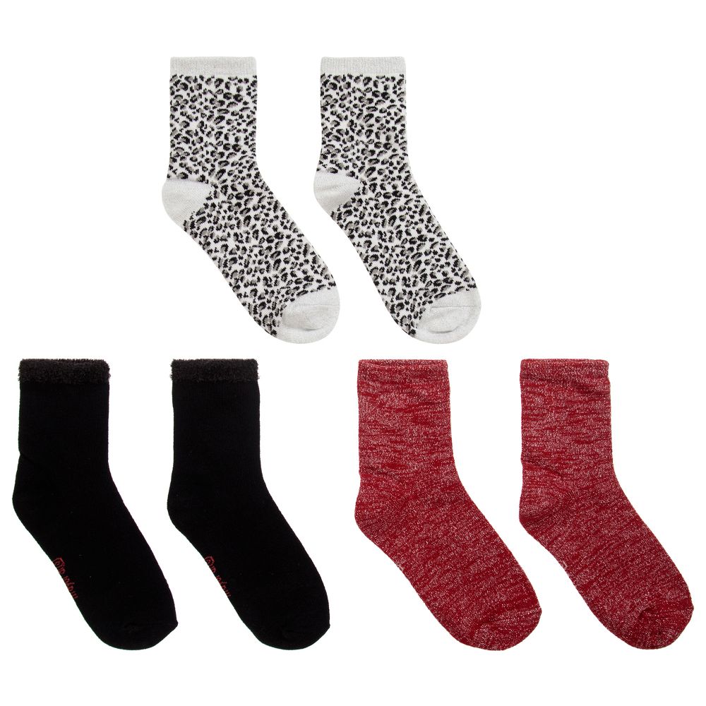 Mayoral - Girls Cotton Socks (3 Pack) | Childrensalon