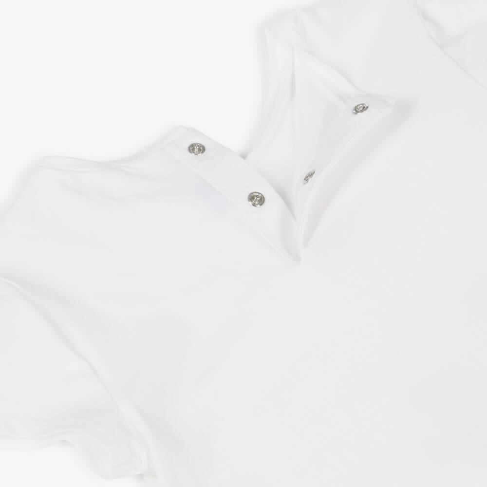 Mayoral-Комплект из хлопковой футболки и банта для девочек | Childrensalon Outlet