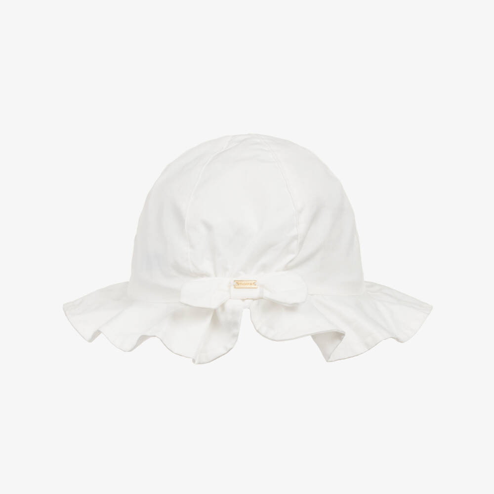 Mayoral-Girls Cotton Twill Summer Brim | Childrensalon Outlet