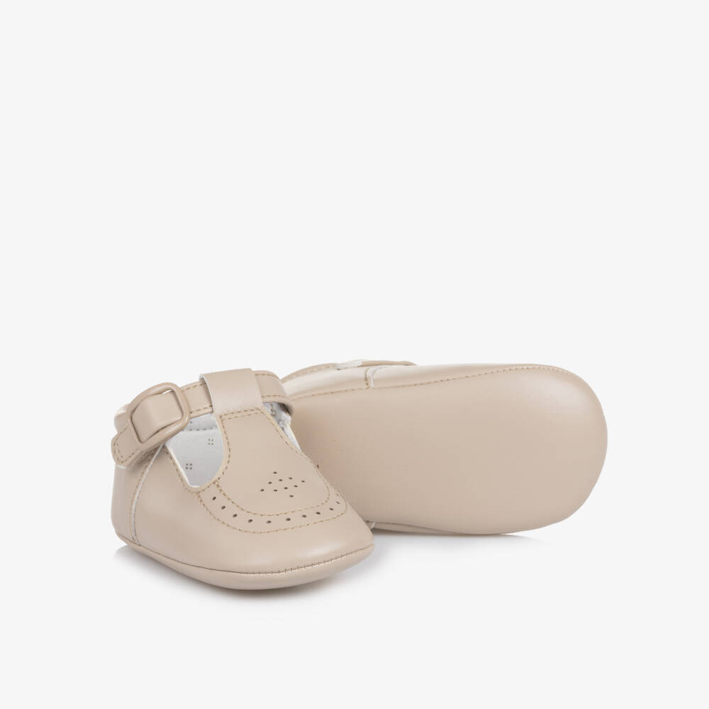 Mayoral Newborn-Girls' Creamy T-Bar First Walkers | Childrensalon Outlet