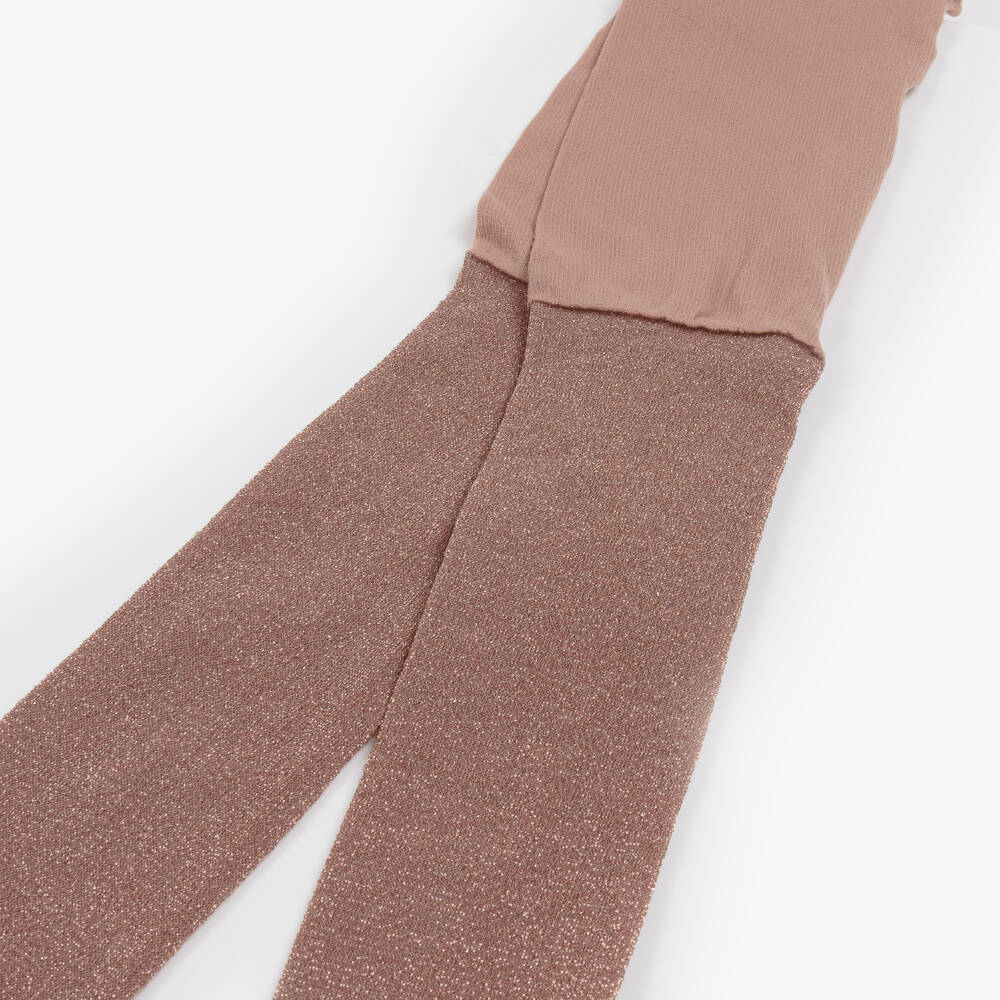 Mayoral-جوارب وردية لامعة للبنات | Childrensalon Outlet