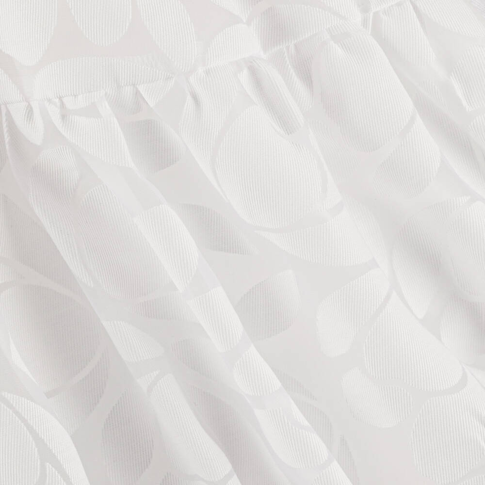 Mayoral-Girls Delicate Sheer Floral Frock | Childrensalon Outlet