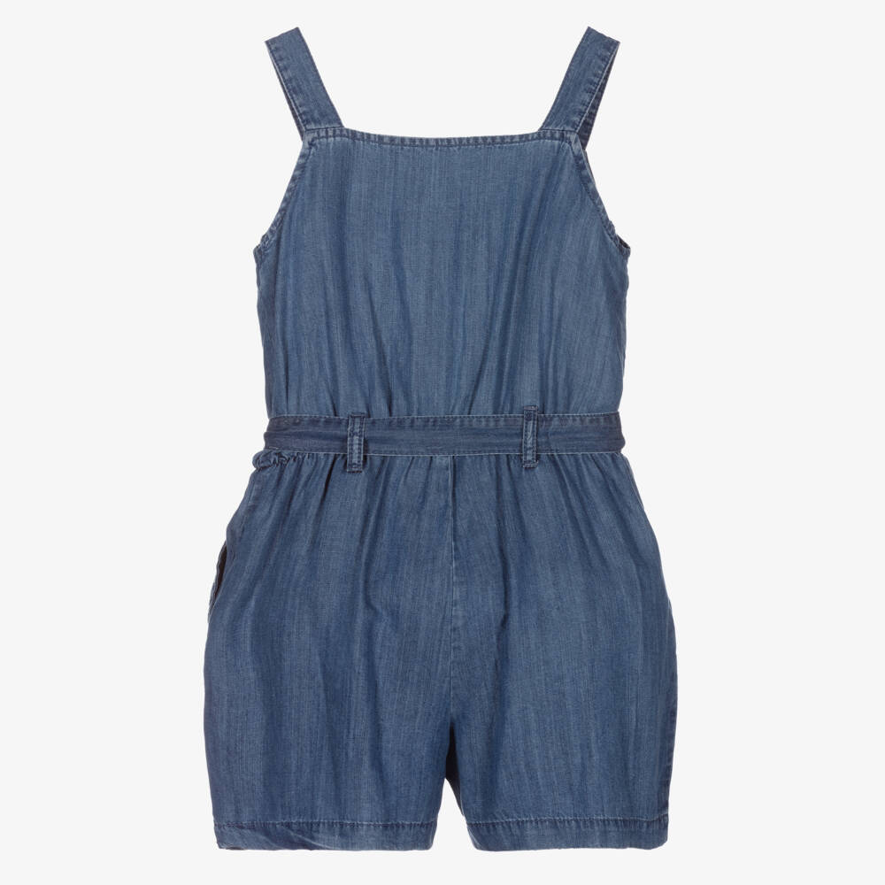 Mayoral-Комбинезон из денима для девочек | Childrensalon Outlet