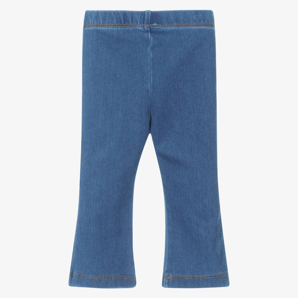 Mayoral-Girls Denim Flare Leggings | Childrensalon Outlet