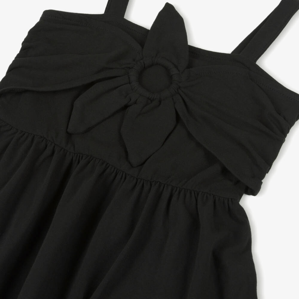 Mayoral-Girls Elegant Black Jersey Dress | Childrensalon Outlet