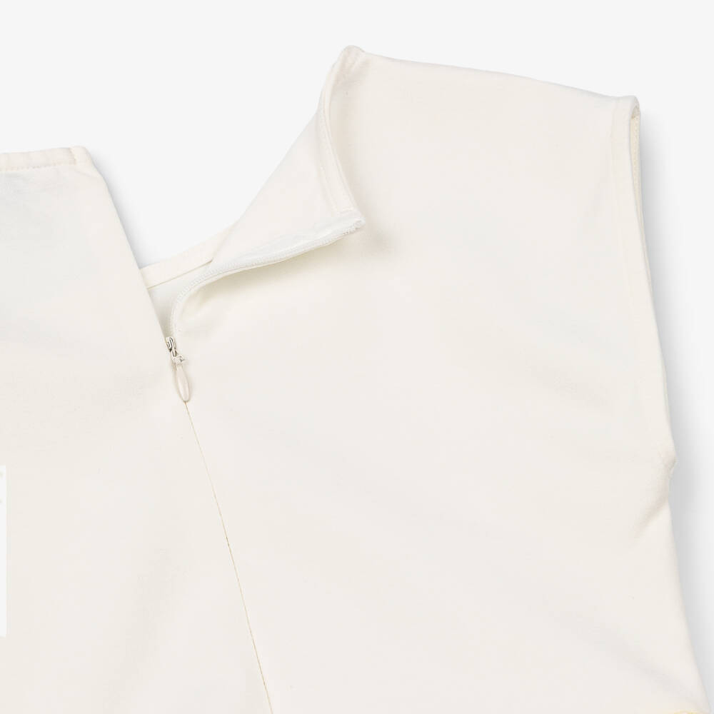 Mayoral-Girls Elegant Ivory Bubble Dress | Childrensalon Outlet