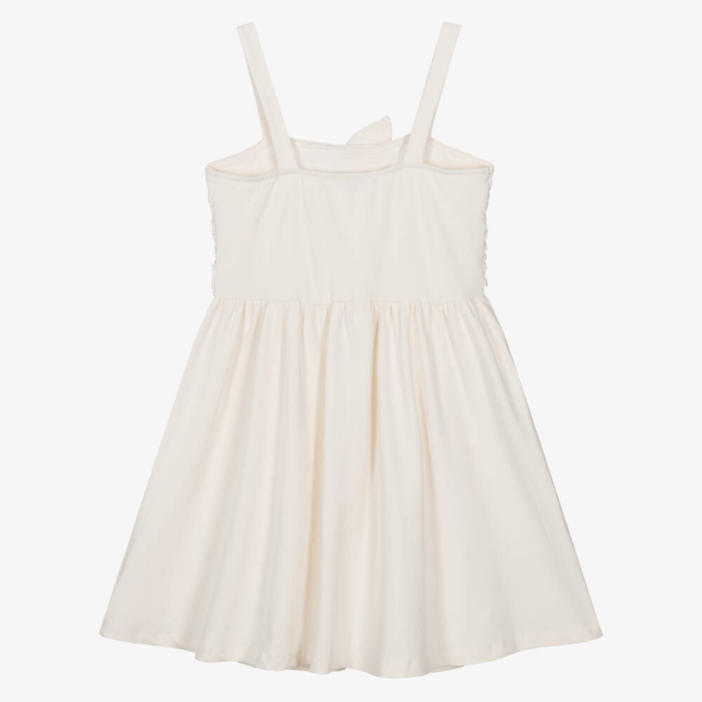 Mayoral-فستان عاجي أنيق للبنات | Childrensalon Outlet