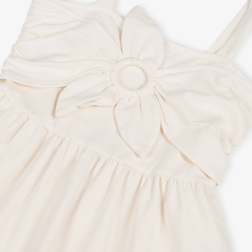 Mayoral-فستان عاجي أنيق للبنات | Childrensalon Outlet