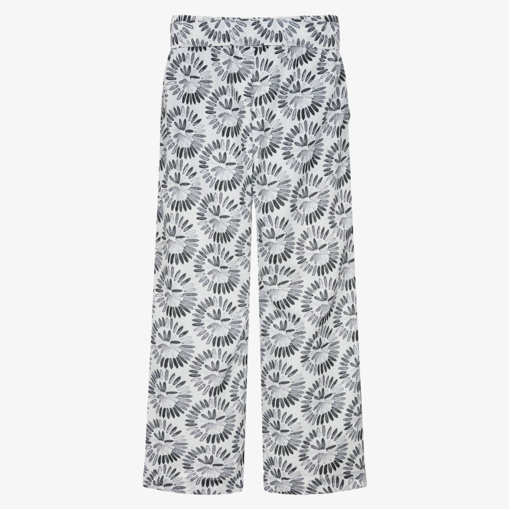 Mayoral-Girls Elegant Monochrome Wide-Leg Pants | Childrensalon Outlet