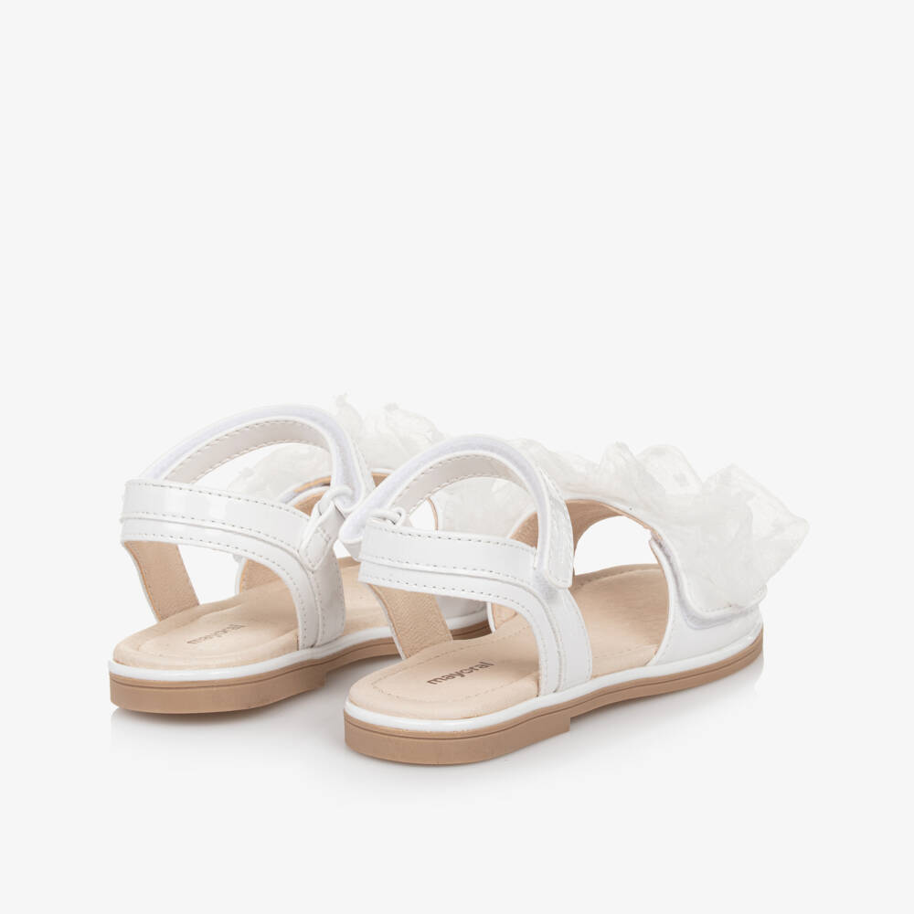 Mayoral-Элегантные белые туфли из тюля для девочек | Childrensalon Outlet