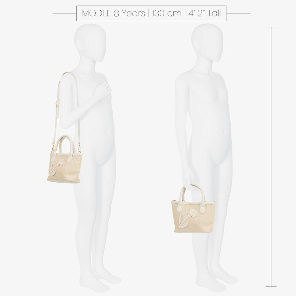 Mayoral-Girls Floral Straw-Style Purse | Childrensalon Outlet