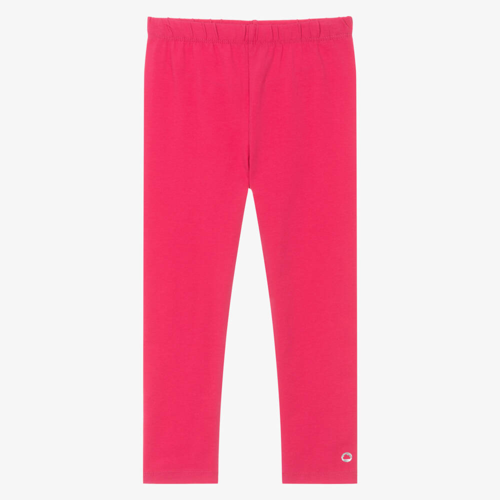 Mayoral-Girls Fuchsia Jersey Leggings | Childrensalon Outlet