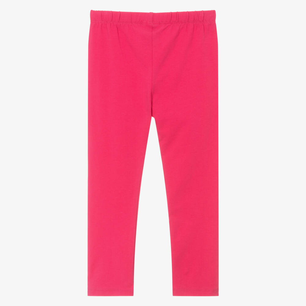 Mayoral-Girls Fuchsia Jersey Leggings | Childrensalon Outlet