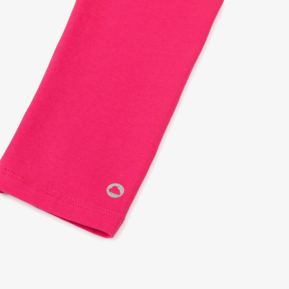 Mayoral-Girls Fuchsia Jersey Leggings | Childrensalon Outlet