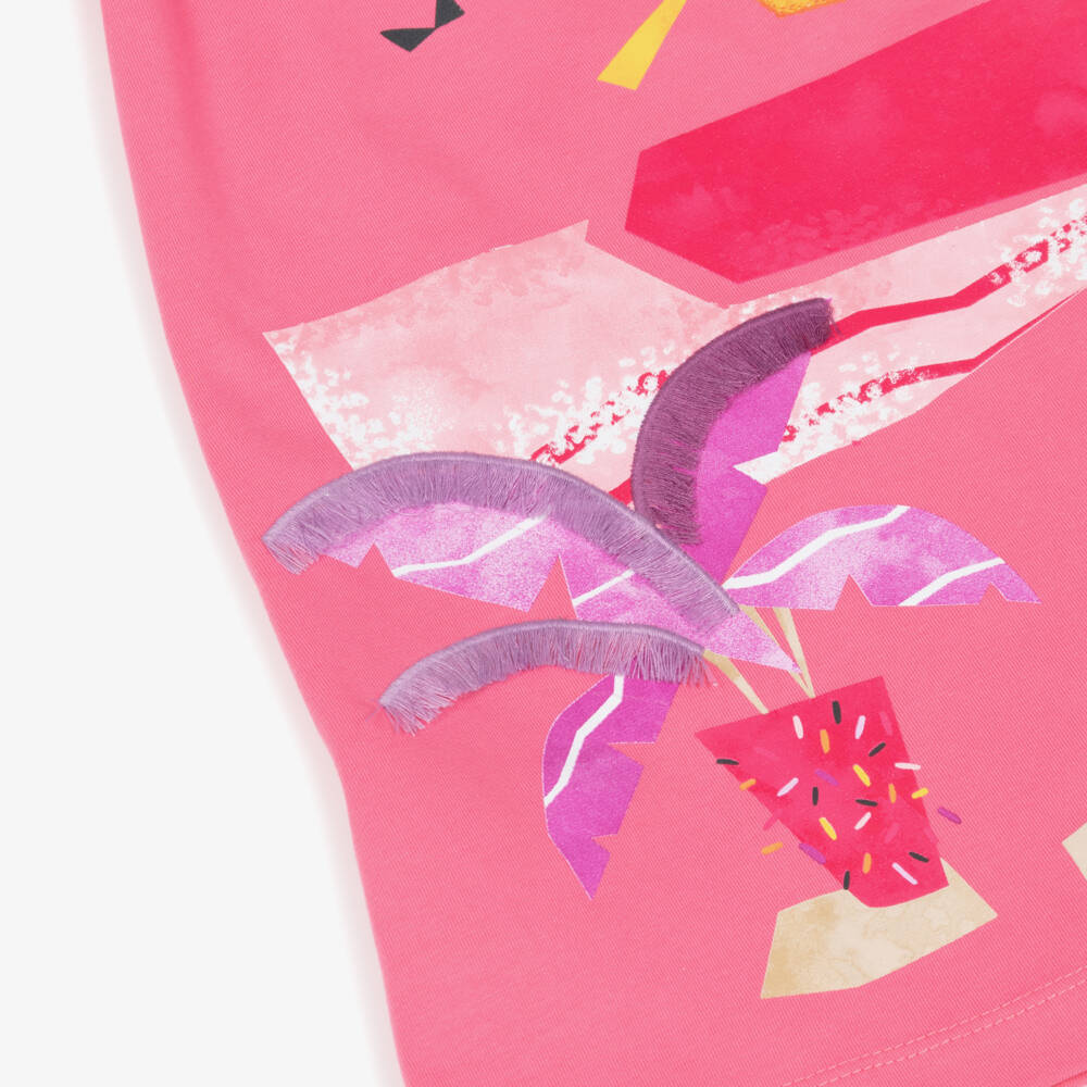 Mayoral-Girls Fuchsia Summer Breeze Dress | Childrensalon Outlet