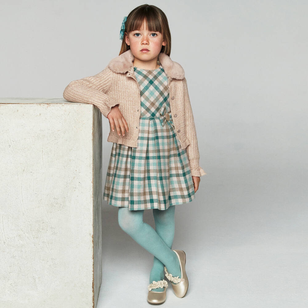 Mayoral-Girls Glittering Ribbed Cardigan | Childrensalon Outlet