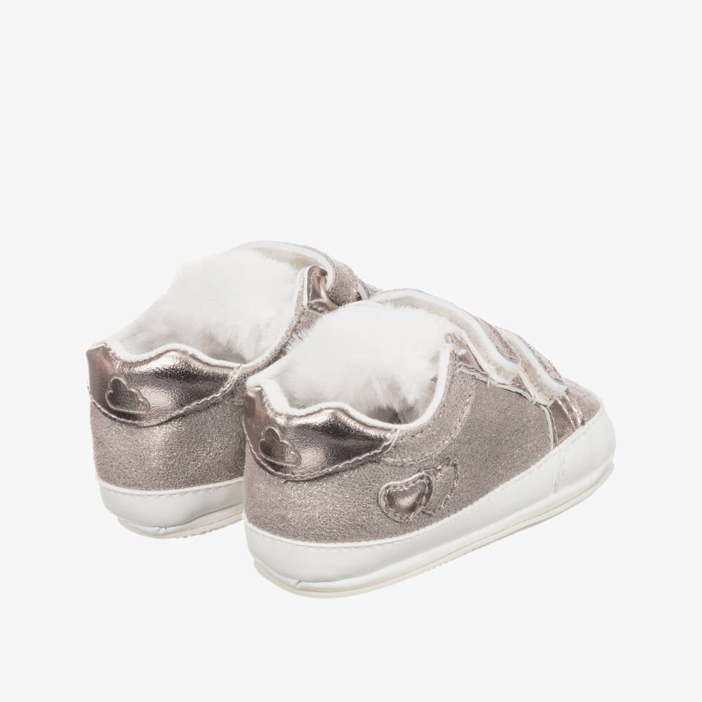 Mayoral Newborn-Girls Gold Pre-Walker Shoes | Childrensalon Outlet
