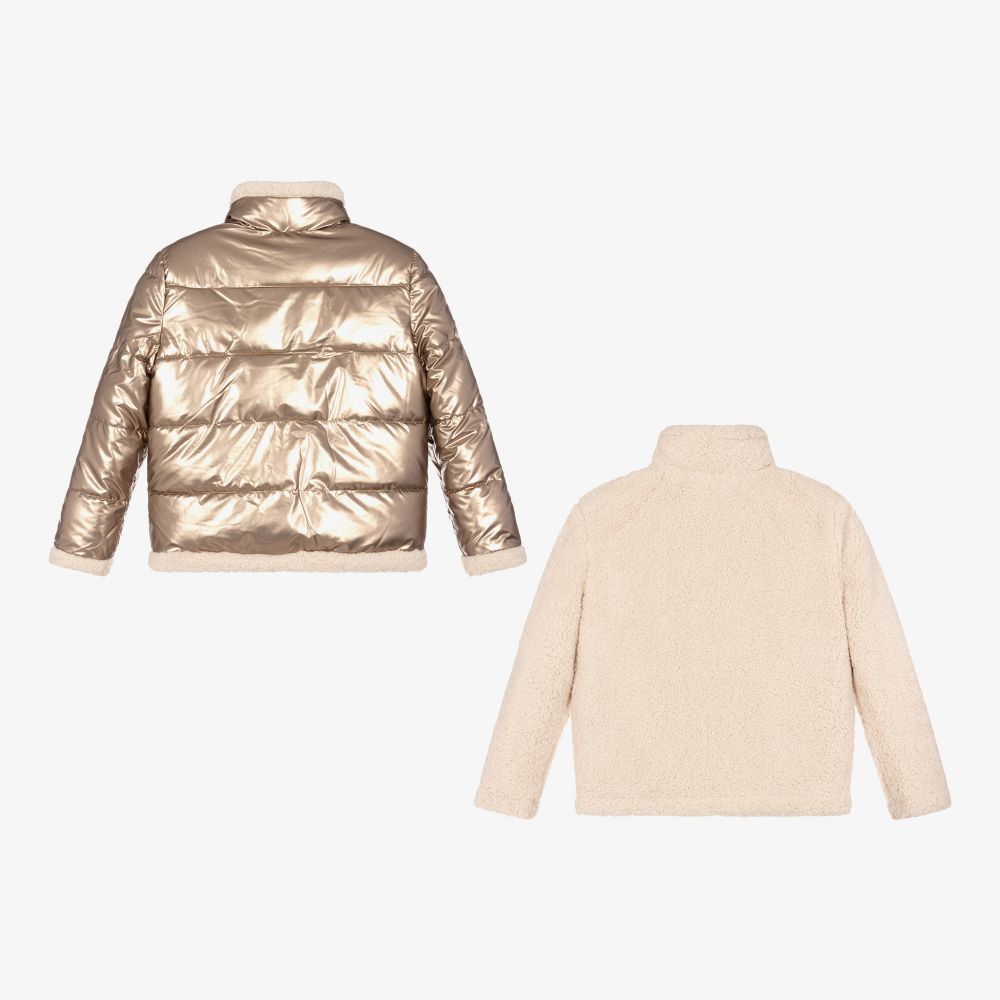 Mayoral 1304 Gold Gilet In Stock Now